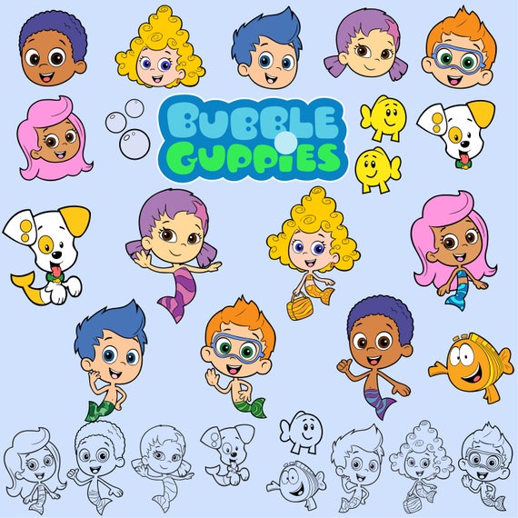 Download Bubble Guppies.Svg.Dfx.Eps.Pdf.Png. from Smile1000000 on ...