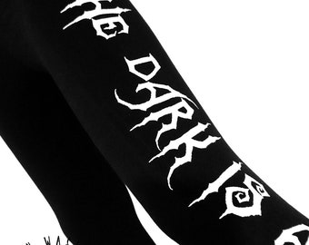 The dark is afraid of me - alternative gothic leggings BEST SELLER