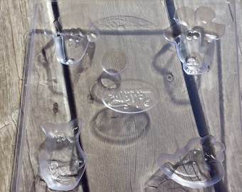Kids Critters 5 Soap Mold