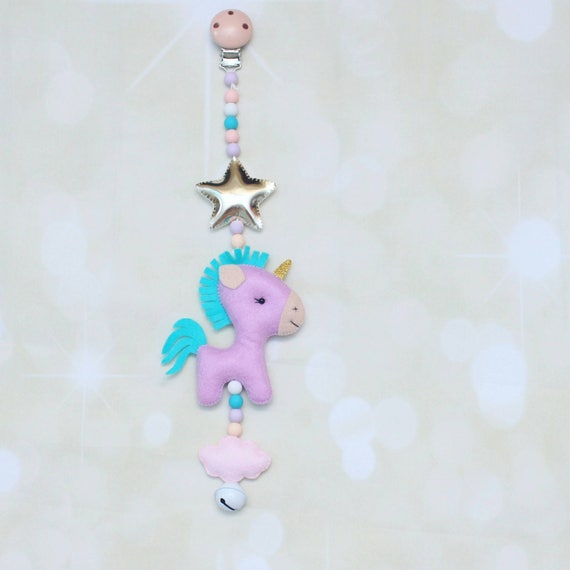 unicorn doll stroller