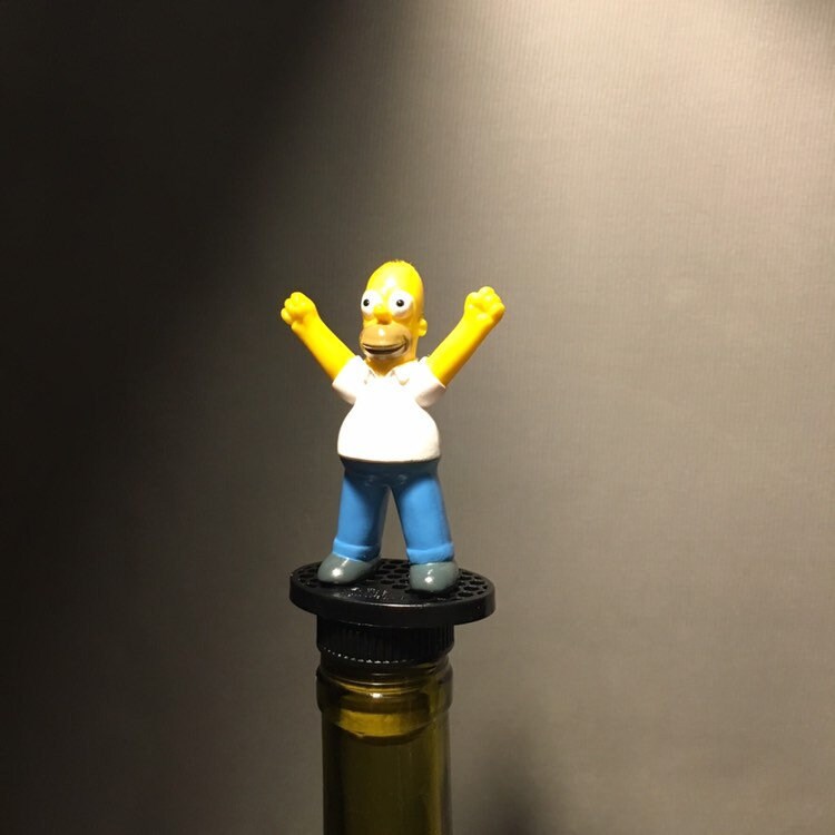 Homer Gift Simpsons Gift Homer Simpson Gift Simpsons Wine