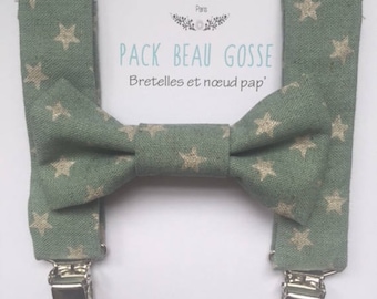 Suspenders and bow Pack