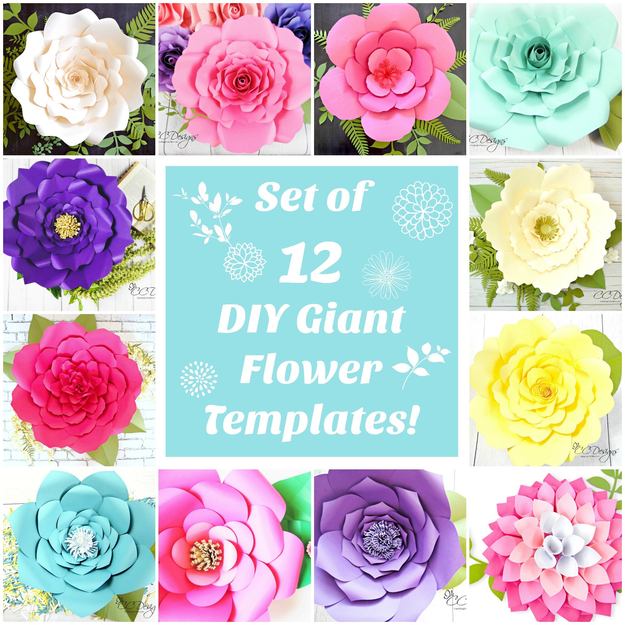 paper flowers large paper flowers template patterns large paper flower templates