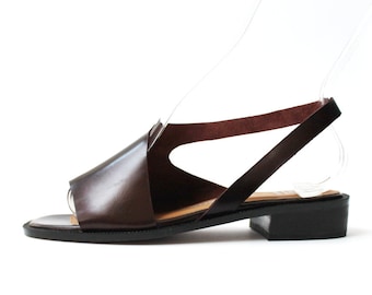 Vintage Asymmetrical Sandals