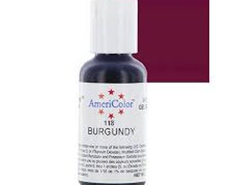 Americolor Burgandy Gel Paste