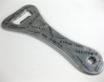 Large Bottle Opener - Toast to the Host
