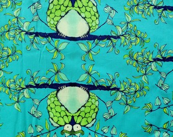 Cotton Fabric | OPAL OWL | Tina Givens | Free Spirit | Westminster Fibers | Quilter's Cotton | Quilting | BThY | By The Half Yard