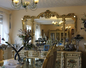 Baroque Style Hand Carved Dinning Set