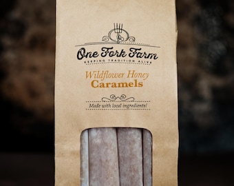 Wildflower Honey Caramels - 8oz