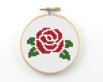 Rose Silhouette Pattern Rose Pattern Cross Stitch Roses