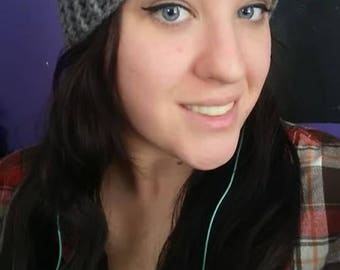 Striped Slouch Beanie