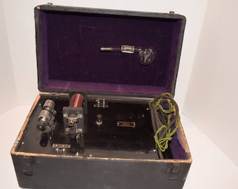 Antique 1920"s "Beadon-Dun" VIOLET RAY Ultraviolet Therapy Quack Medical Device