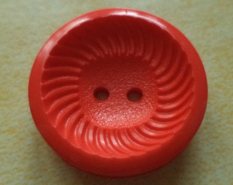 9 orange buttons 21mm (5221) button