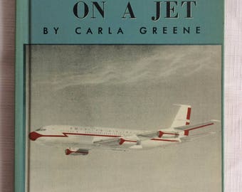 Jet Book,AIrplane Book,Carla Greene,60 Children Book,American Airlines,Child AIrplane Book,Child Jet Book,Retro AIrplane Book,Retro Jet Book