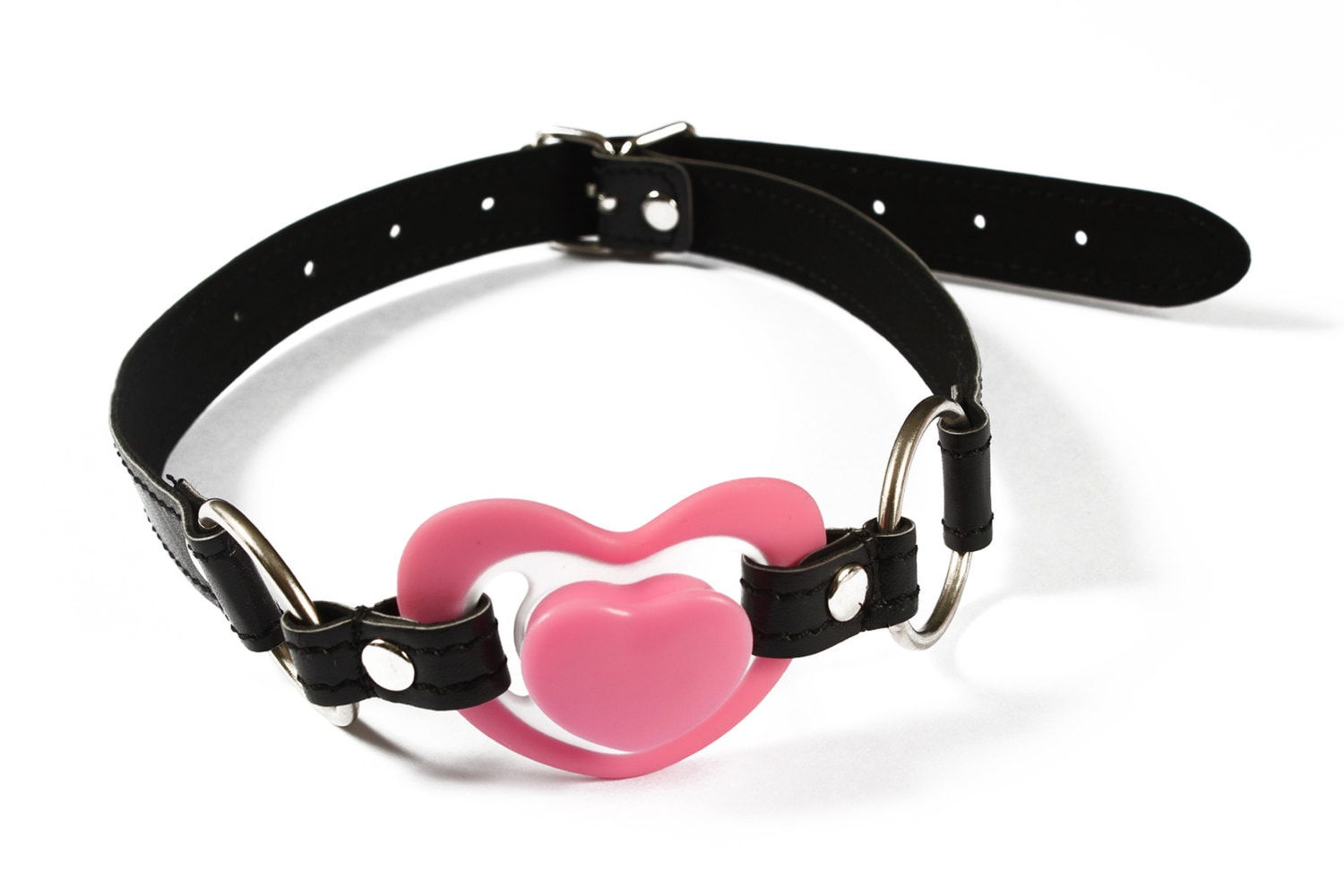 Bdsm Ball Gag Ddlg Heart Gag Pacifier Dummy Keep Your 3702