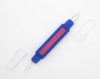 Double Ended Needle Threader, Yarn Threaders, Embroidery Tools, Thread Needles Easily, Needle Craft, Beading Accessory, Beading Supplies