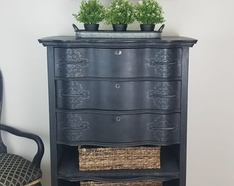 Refinished Highboy Dresser