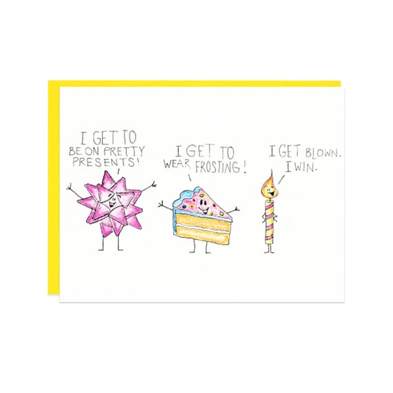 Funny Birthday Card for Him Dirty Birthday Card Birthday