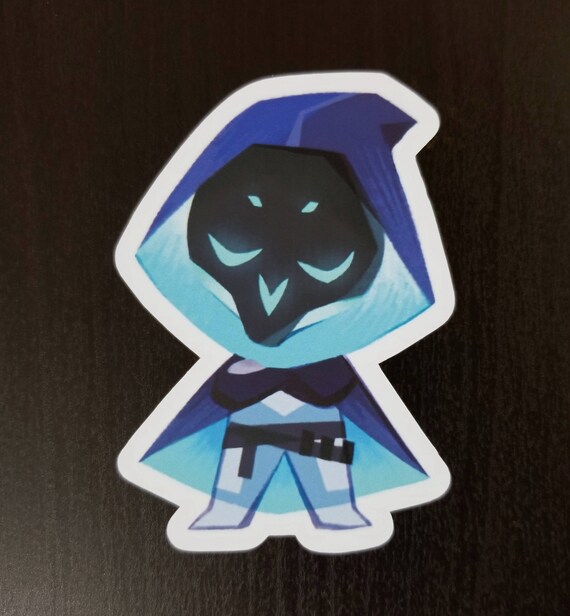 Large Shiver Reaper Spray Overwatch Sticker