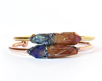 Gold Boho Citrine Jewelry, Citrine Bracelet, Raw Citrine, Natural Citrine Bracelet, Citrine Jewelry, Tanzine Aura, Raw Crystal Bracelet