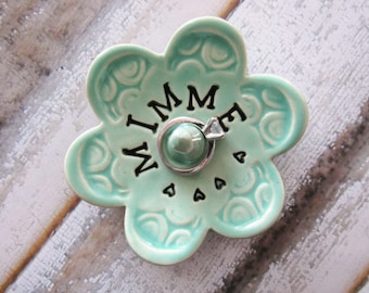 Mimme ring dish - Gift for Mimme - Keepsake Ring Dish - Gift box included