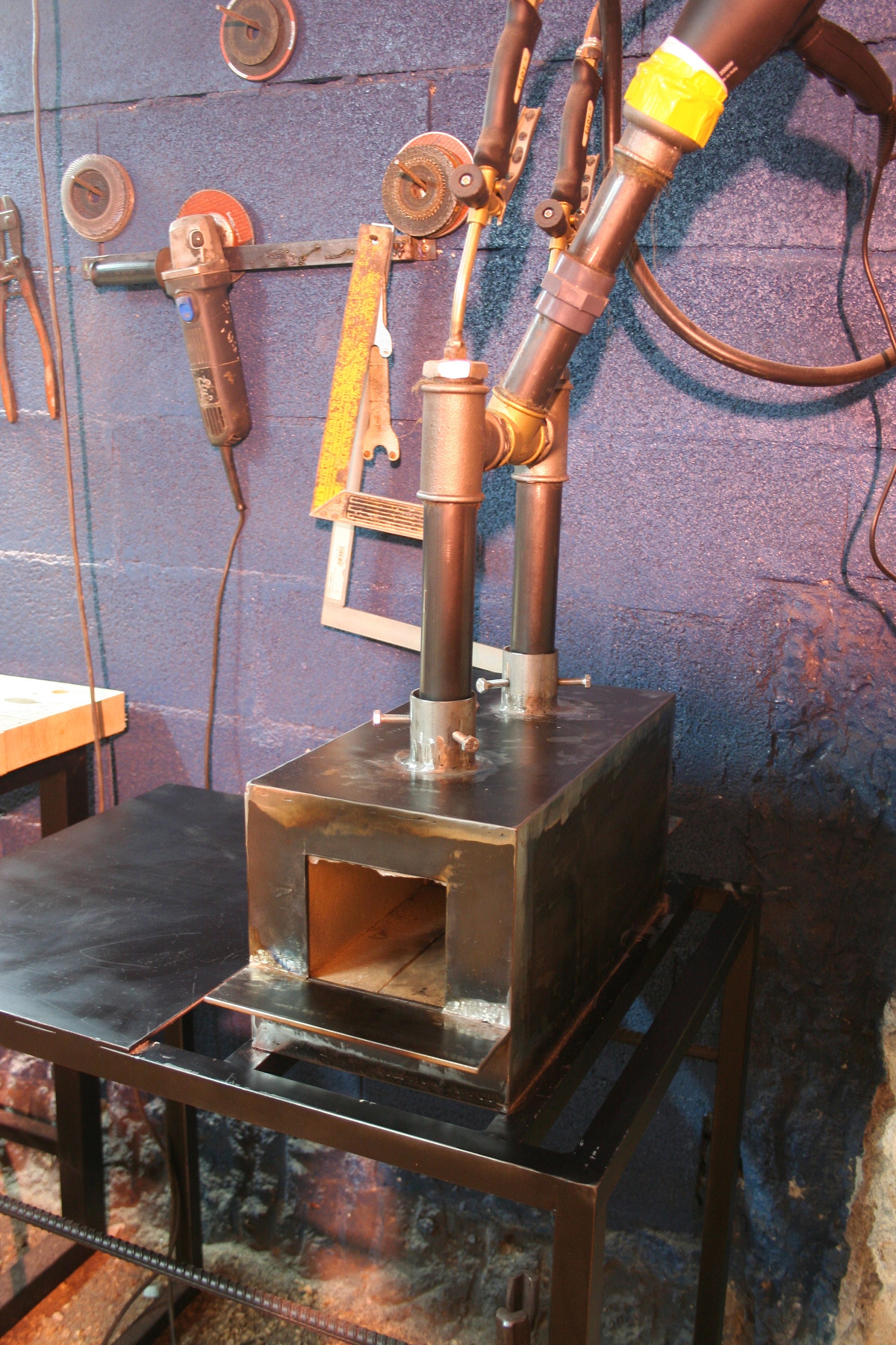 Double burner propane