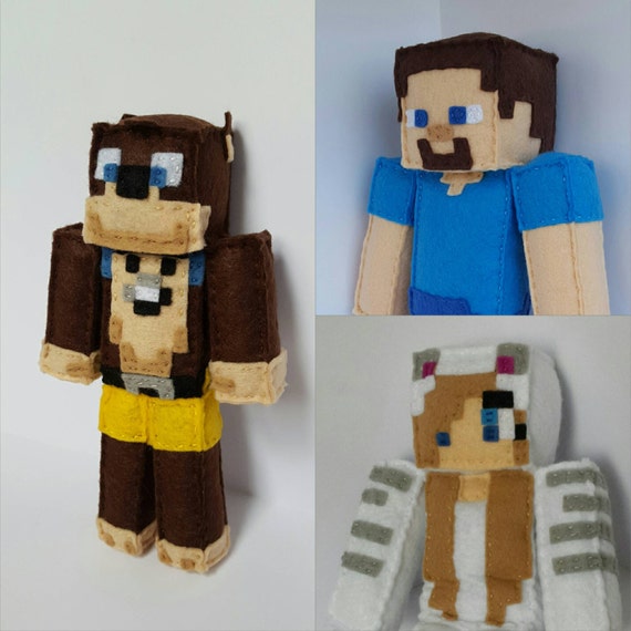 minecraft dyed cat plush