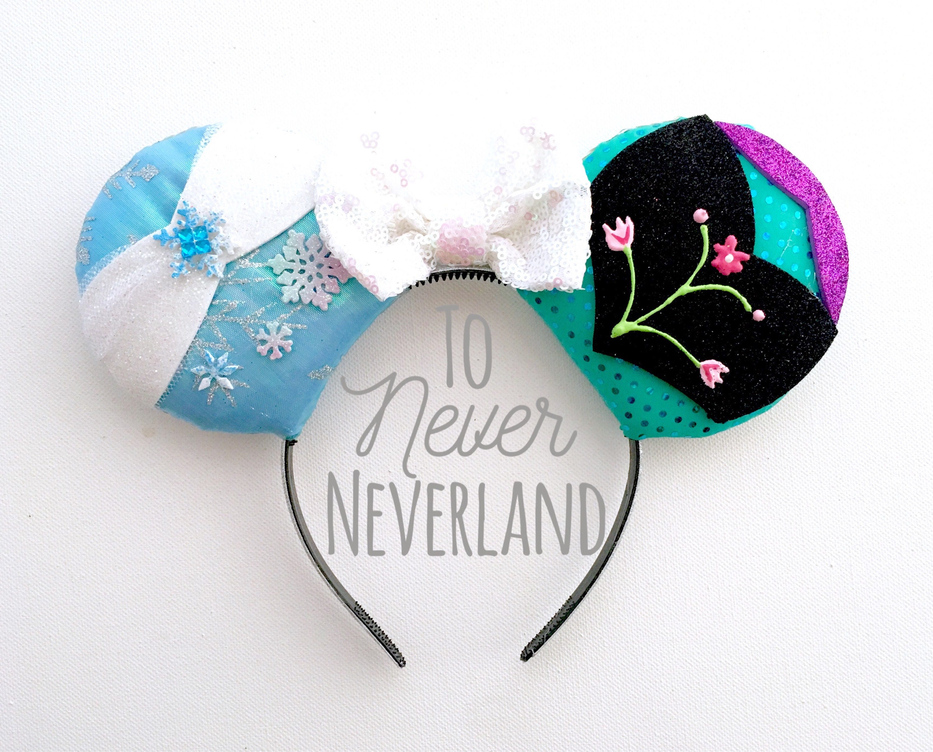 Frozen inspired Mickey Ears Frozen Disney inspired Ears Elsa