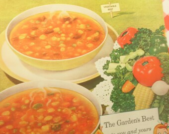 Campbell's Soup Ad - Woman's Home Companion - 1950s