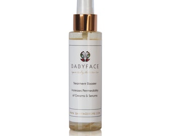 Babyface Treatment Booster Spray Toner & Skin Nourishment, Boost Serum Absorption, 4 oz.