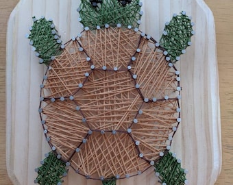 Turtle String Art Wall Hanging