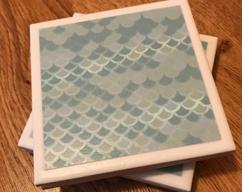 Ceramic Coasters - set of 4