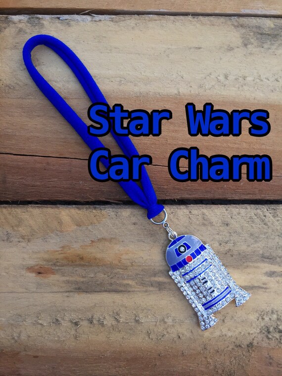 R2D2 Star Wars Gift Rear View Mirror Charm Cute Car