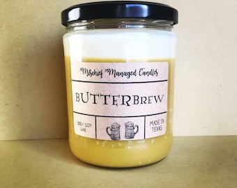 Butterbrew 100% Soy Wax Candle