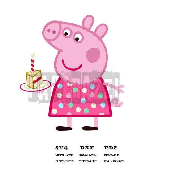 Free Free Peppa Pig Birthday Svg Free 944 SVG PNG EPS DXF File