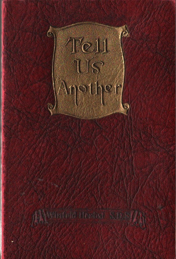 Tell Us Another Stories That Never Grow Old + Winfrid Herbst S. D. S. + 1925 + Vintage Kids Religious Book