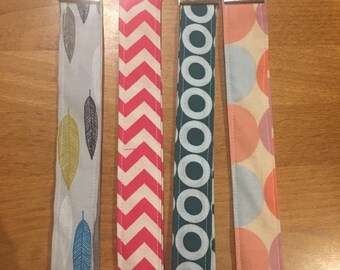 Fabric Key Wrist Fob - Various