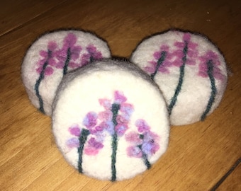 Lavender Felted Soap