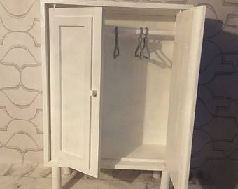 1/6 scale Barbie doll furniture wooden cabinet/wardrobe ....more colours!!!