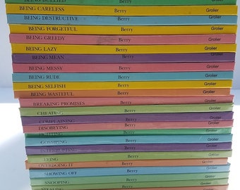 1988 Help Me Be Good 29 Hardback Book Set by Joy Berry
