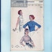Vintage 1950s Misses Blouse Shirt Pattern Butterick 7589 Size 14 FF