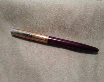 Rare 1940s Vintage CONKLIN Ballpoint Ink Pen - Unique Design Ballpoint Pen, Early Collectible Pen,