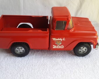 Vintage Buddy L Zoo Pickup Truck
