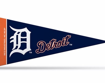 Detroit Tigers MLB Mini Pennants, 4" x 9"