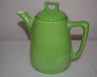 Vintage Retro Servex Oven China Bohemia - Made in Australia Apple Green Coffee Pot