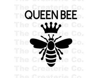 Download Queen bee svg | Etsy