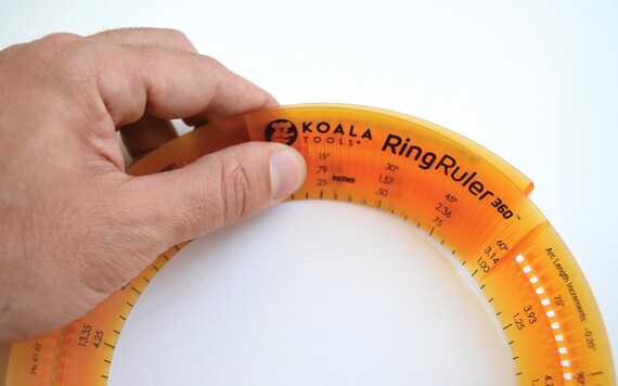 size adjustable circular ring ruler and circle making tool