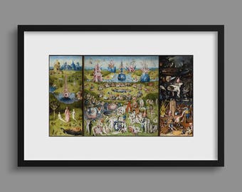 The Garden of Earthly Delights (Triptych) - Hieronymus Bosch