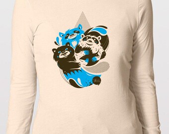 FURRY FRIENDS Longsleeve Girls