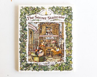 Brambly Hedge The Secret Staircase, by Jill Barklem, 1983 Hardcover Edition, ISBN 0399209948